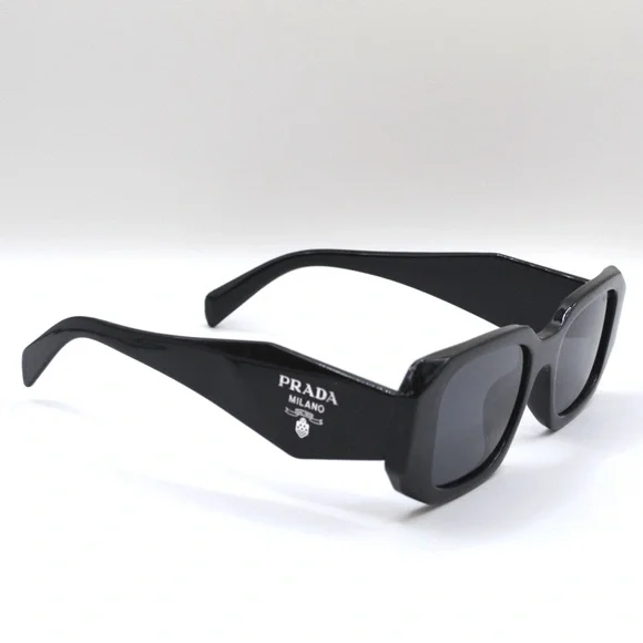 Prada Women’s Sunglasses | Black Frame | Grey Lenses | Like New - Picture 8 of 13